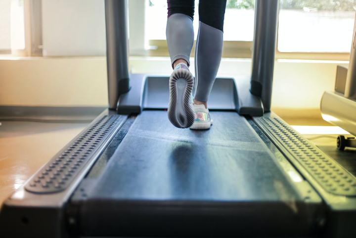 walking treadmill with running mode