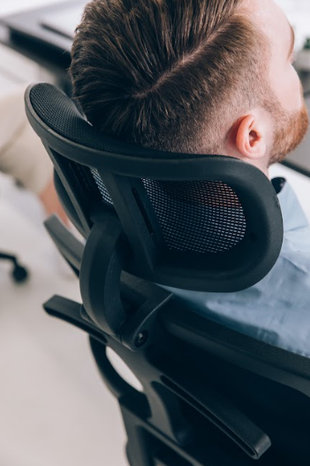 ergonomic office chair headrest