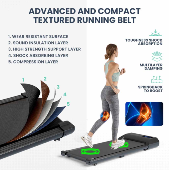 walking pad with running mode