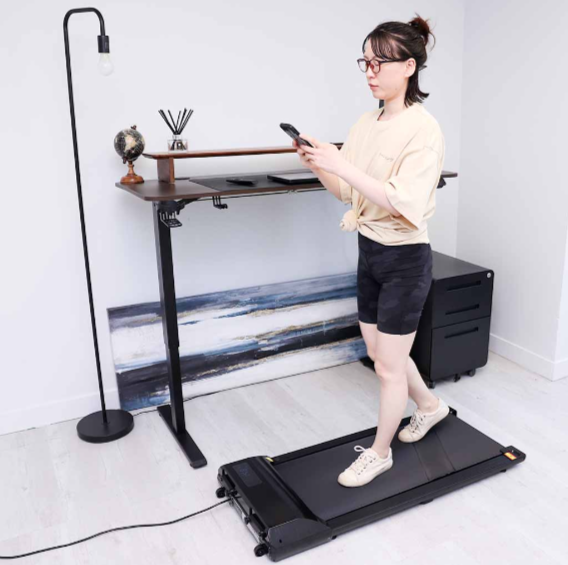 This Standing Desk and Walking Pad Combo from  Have Transformed My  WFH Routine