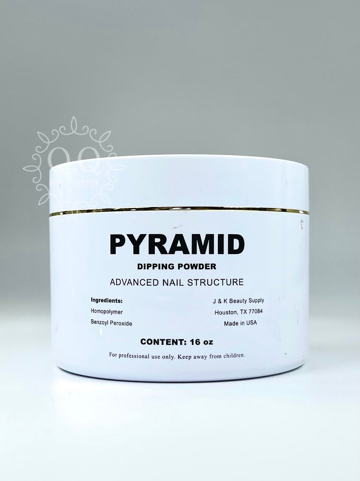Pyramid 3 in 1 Acrylic and Dip Powder - 302 Black (32oz) – QQ Nail