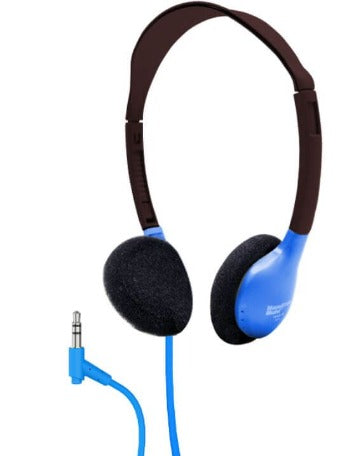 Learning Headphones HA2 Personal On-Ear Stereo Headphone - Blue