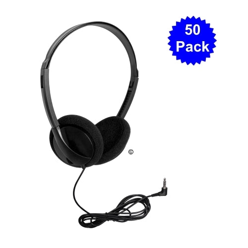 Personal Economical Headphones 50 Pack