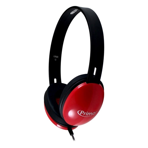 Hamilton Buhl PRIMO Stereo Headphones - Red