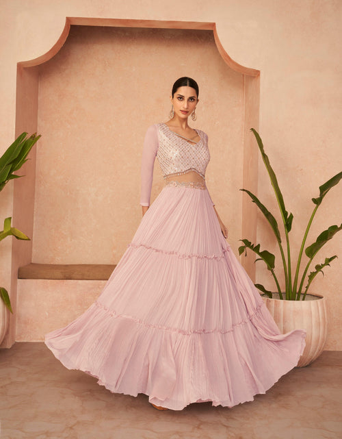 Royal Indo Western double-layered gown - Bride Collections - Collections