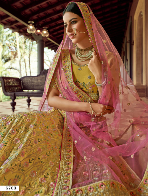 Bridal Marriage Wear Designer Lehenga Choli