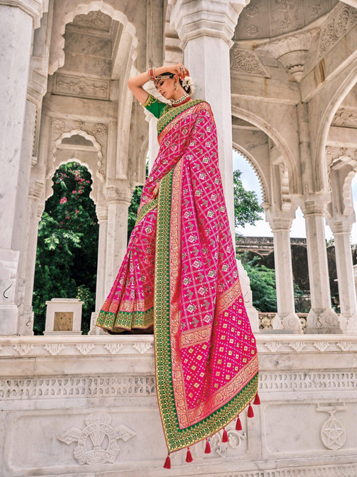 Sangeet Special Patan Patola Silk Saree