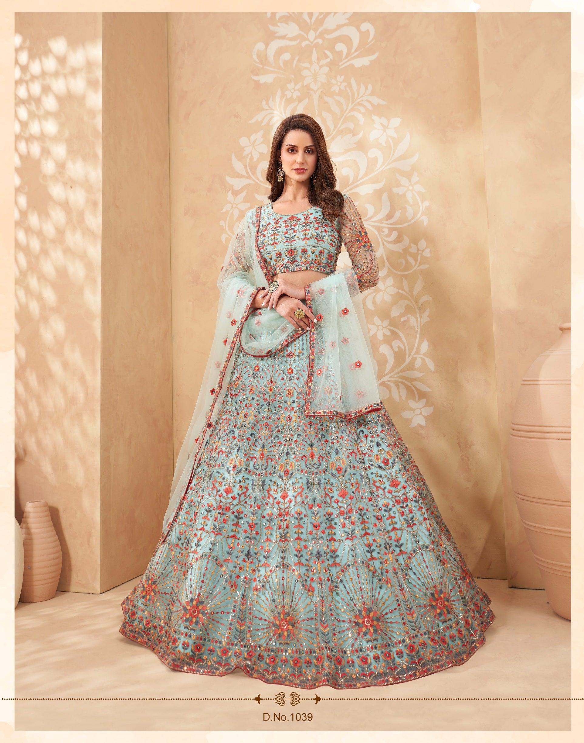 Designer Lehenga For Engagement Ceremony | Designer Boutique