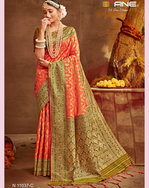 Mehendi Special Designer Saree