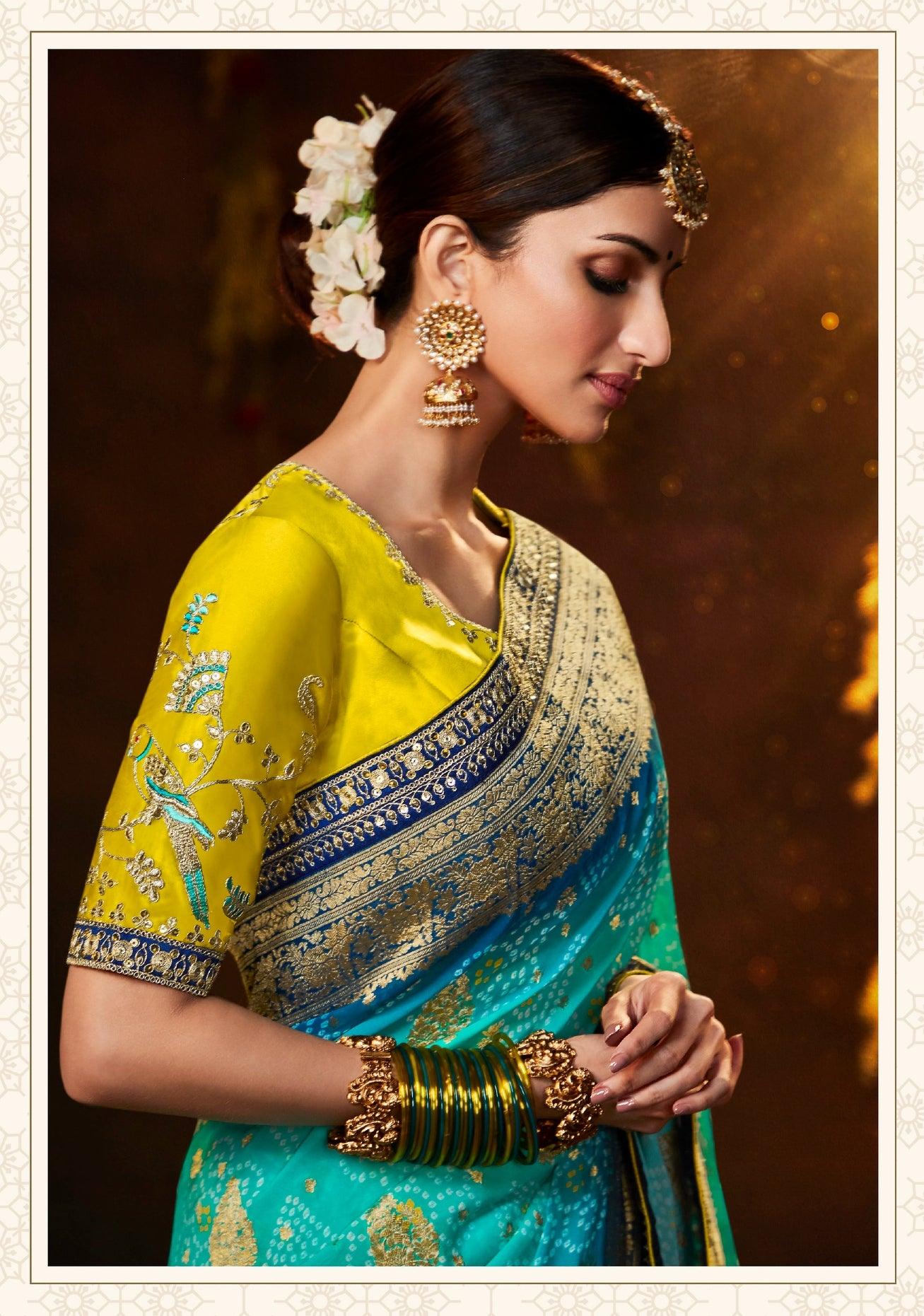 Glamour Unveiled: The Ultimate Guide to the Best Party Wear Sarees – House  of Hind