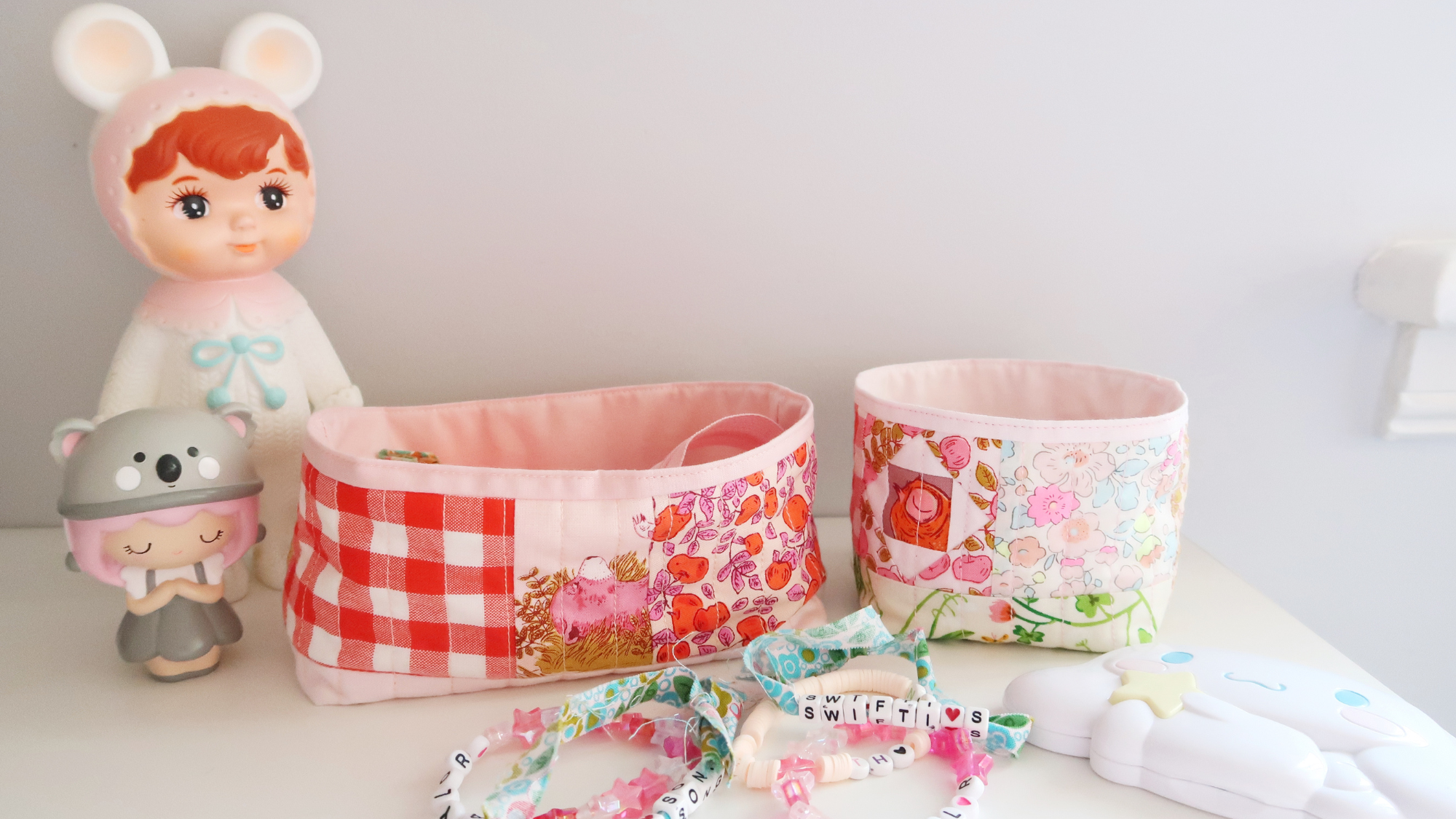 Super Simple Basket - sewing pattern and video tutorial for beginners