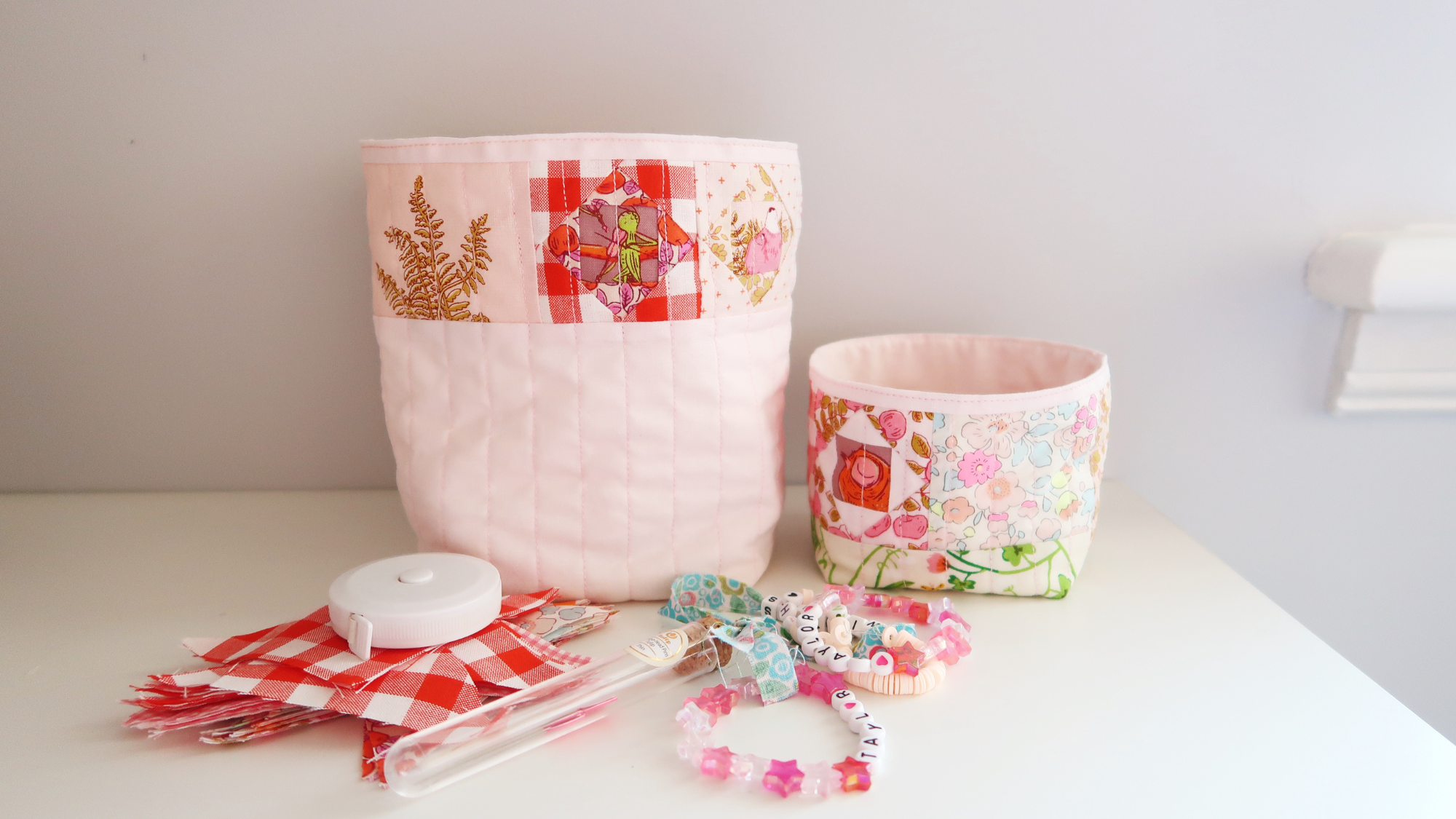 Super Simple Basket - sewing pattern and video tutorial for beginners