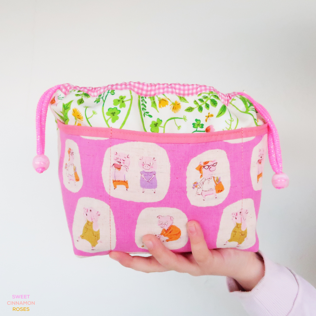 Threading My Way: No Zip Pencil Case ~ Easy to Make Drawstring Bag