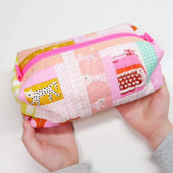 Quilted Boxy Pouch - sewing pattern – sweetcinnamonroses