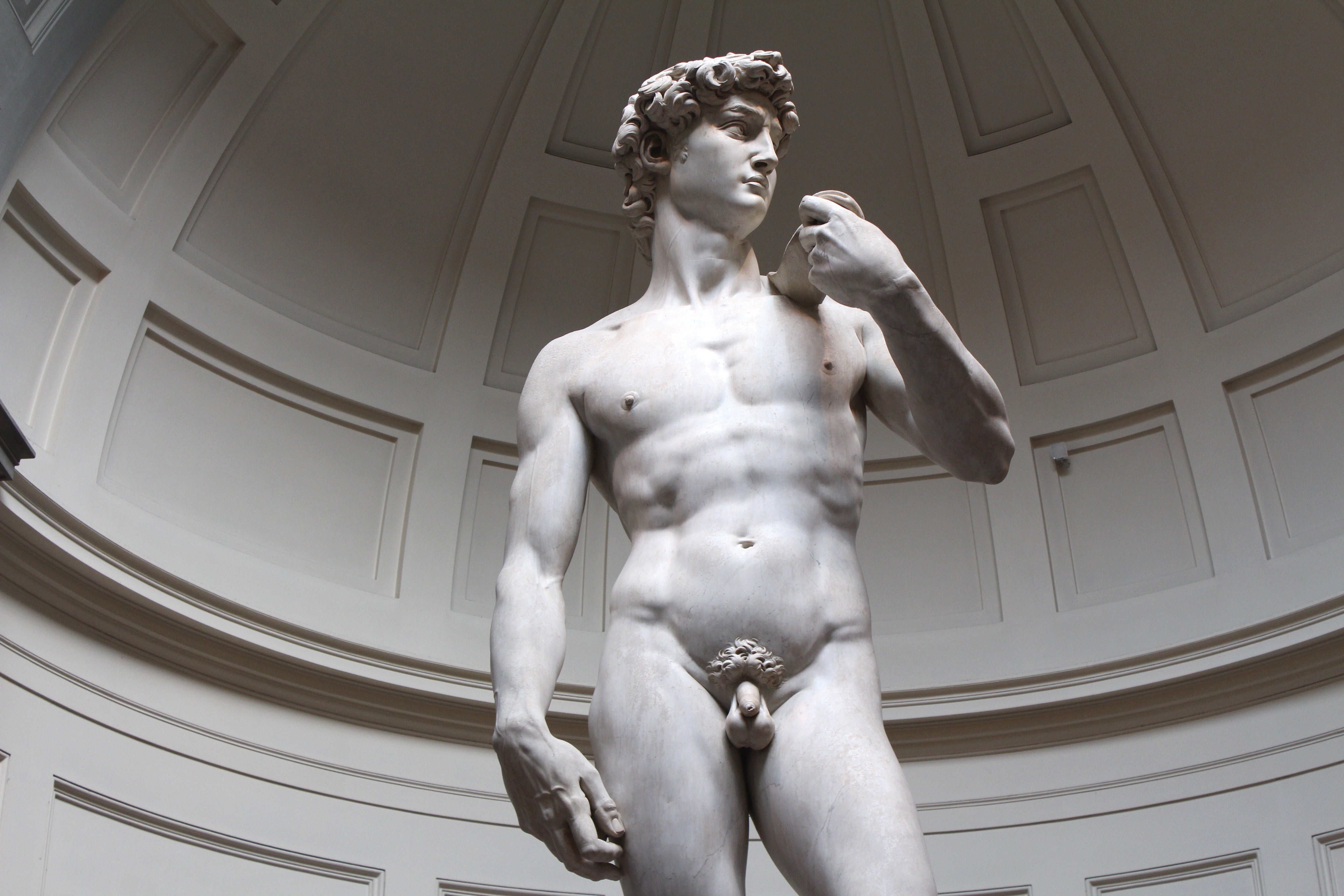 Скульптуры ренессанса. Статуя Давида Микеланджело.