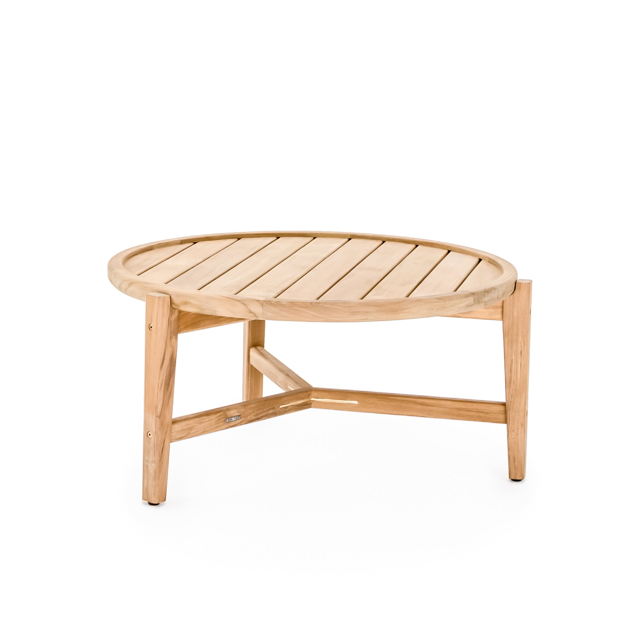 Round Outdoor Coffee Table | Teak Patio Coffee Tables | Shop Now – Teak +  Table Outdoor