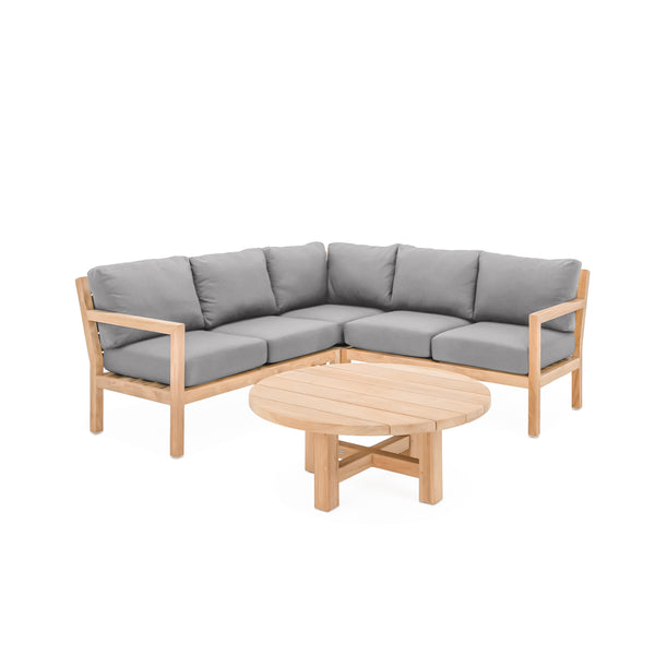 Monday Sectional 2-Piece Lounge Set + Table Outdoor