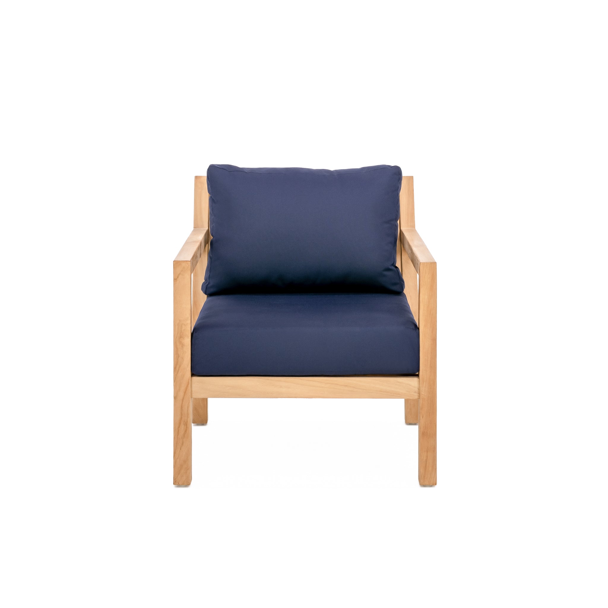 Monday Club Chair – Teak + Table Outdoor