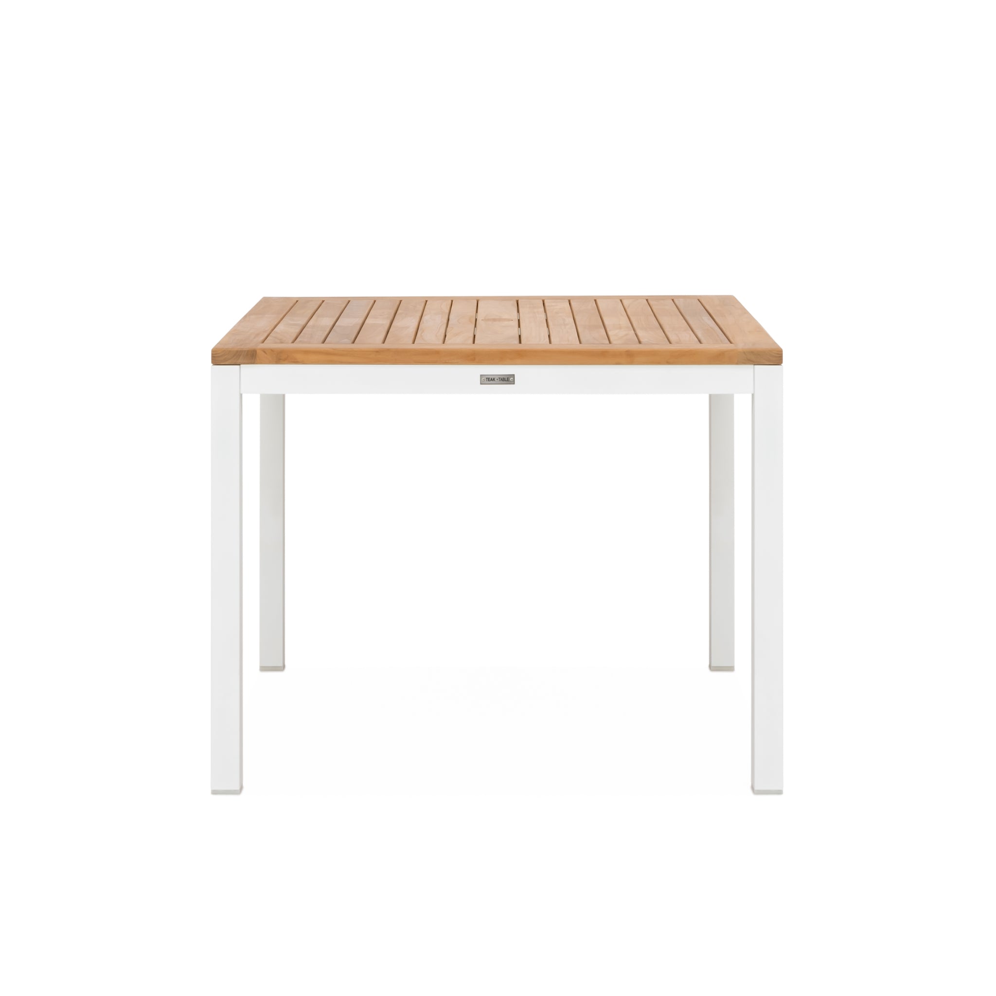 Indica tempo Smeren St. Barts 40" Square Table – Teak + Table Outdoor