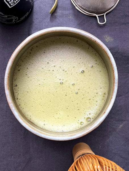 How-to Matcha zubereiten: Der fertige Matcha Usucha