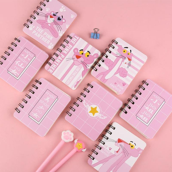 16 Styles Spiral Book Coil Notebook Kawaii Lined Blank Grid Paper Journal Diary Planner For School Supplies Stationery Gift