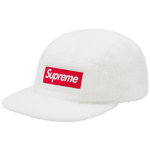 supreme faux fur camp cap