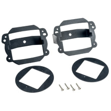 Load image into Gallery viewer, 2179-504 - ORACLE Jeep JK Fog Light to Cube Light Conversion Mount Brackets (Pair) w/ Bezel