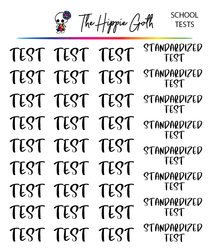 Tests Script Stickers