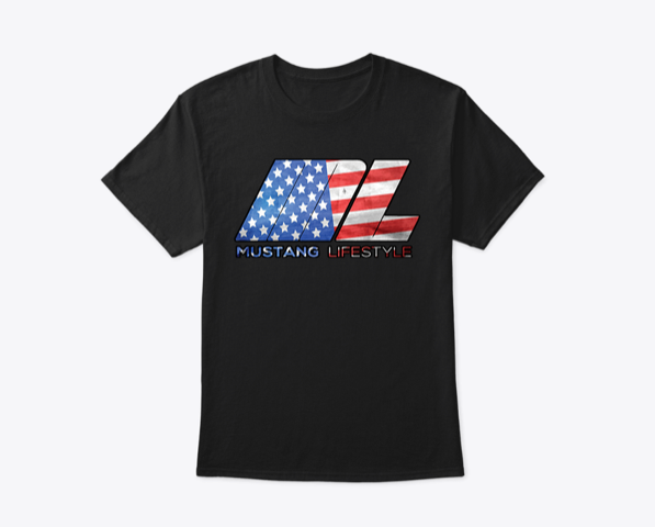 ML American Flag T-Shirt – MustangLifestyle