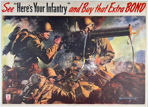 BUY WAR BONDS Poster TILL WE MEET AGAIN – CHICAGO VINTAGE POSTERS