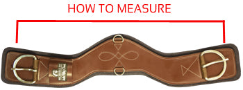 Total Saddle Fit Western Measure Guide