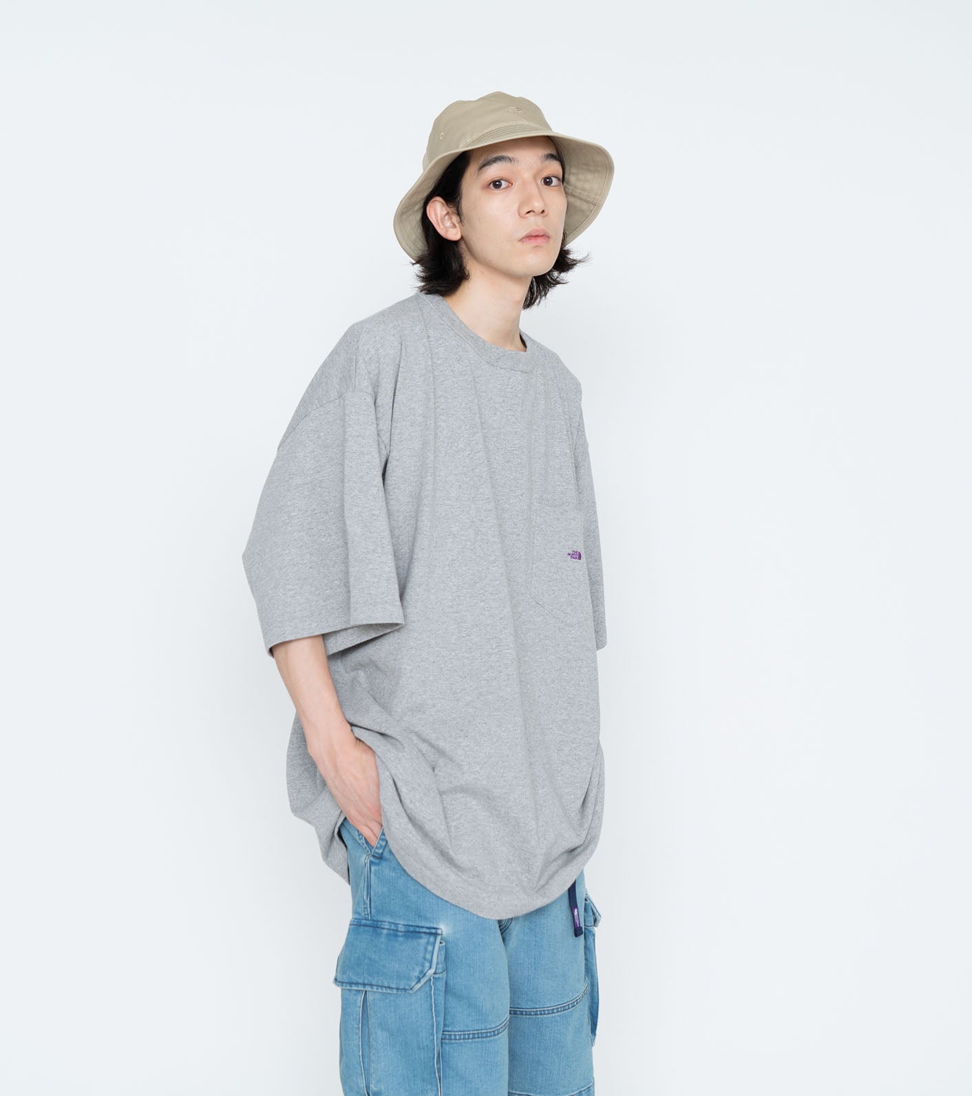 The North Face Purple Label 7oz H/S Big Tee – HARUYAMA