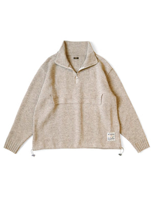 Kapital 5G Mohair Half-Zip Anorak sweater – HARUYAMA