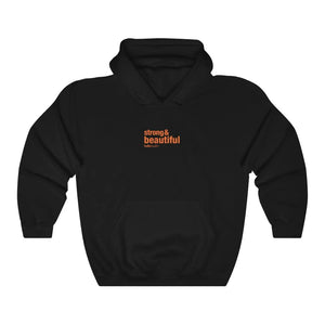 strong & beautiful Heavy Blend™ Hooded Sweatshirt - hellohealth
