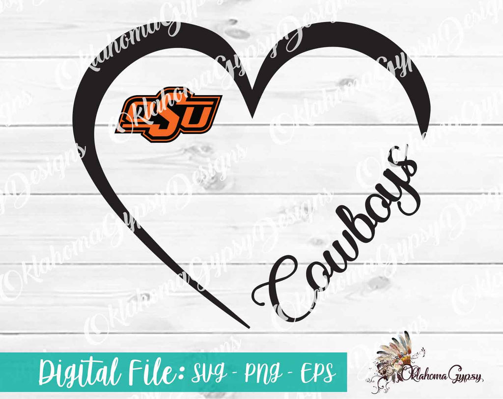 DIGITAL DOWNLOAD OSU Oklahoma Cowboys 