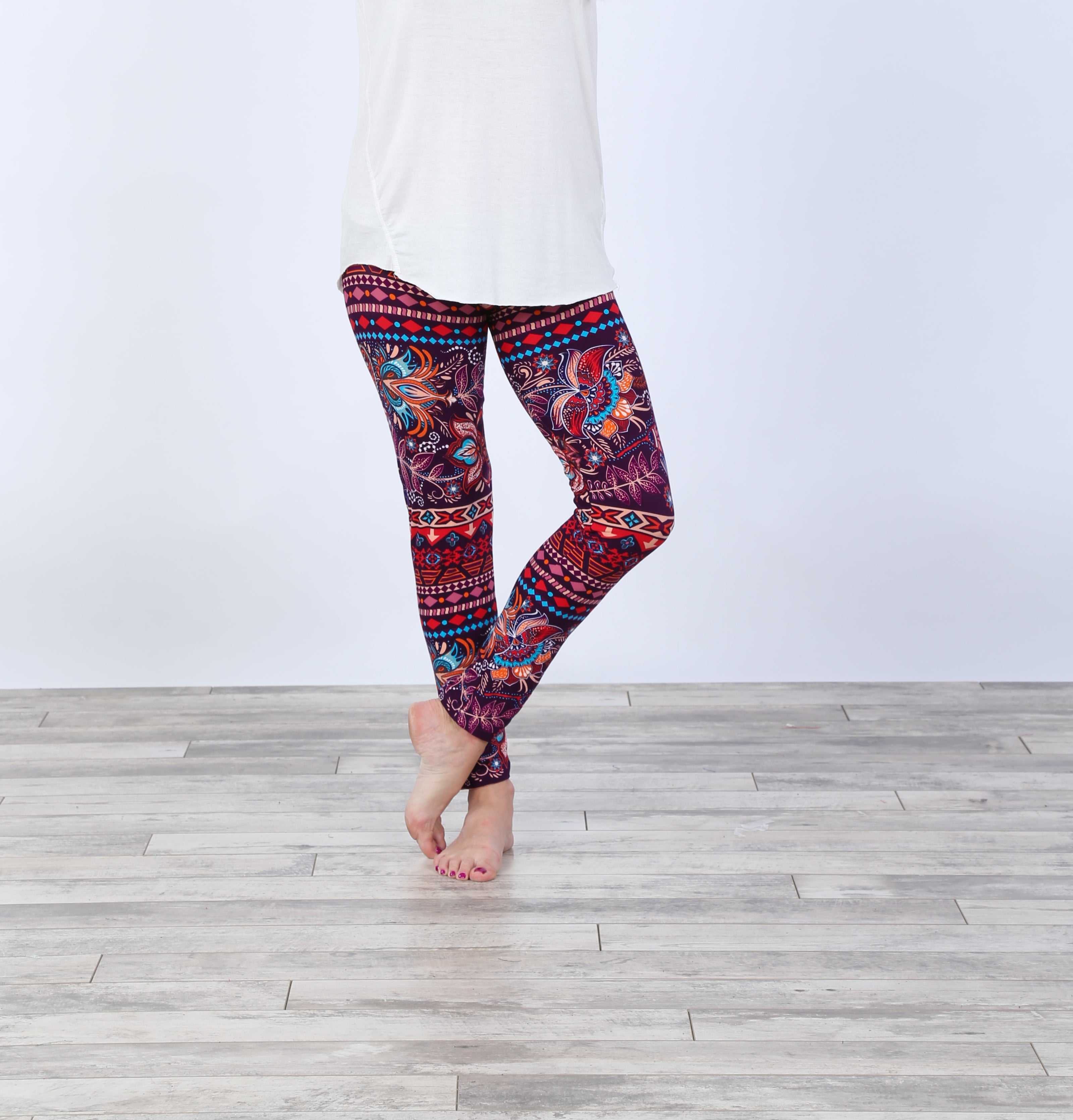 aztec leggings