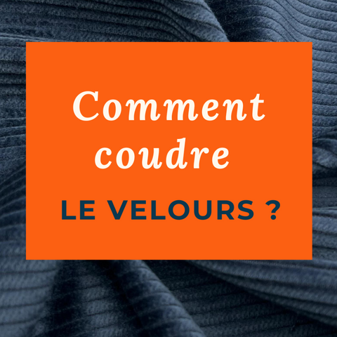 coudre le velours