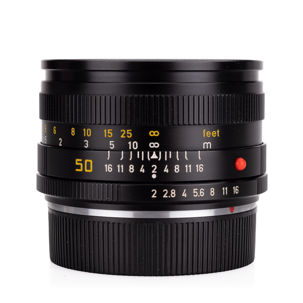 Used Leica Summicron-R 50mm f/2 V2 3-CAM (1981) - Recent DAG CLA