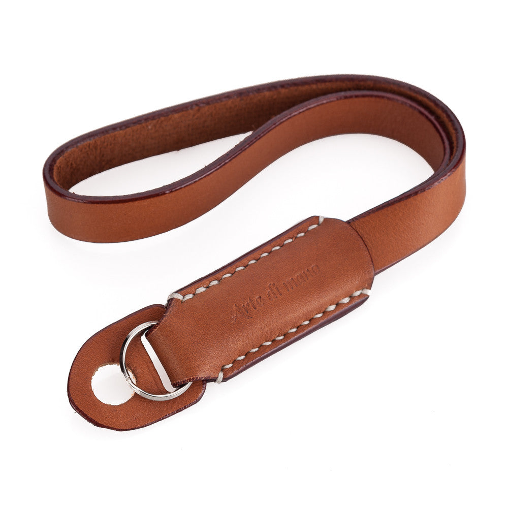 Arte di Mano Classic Hand Strap - Barenia Tan - Leica Store Miami