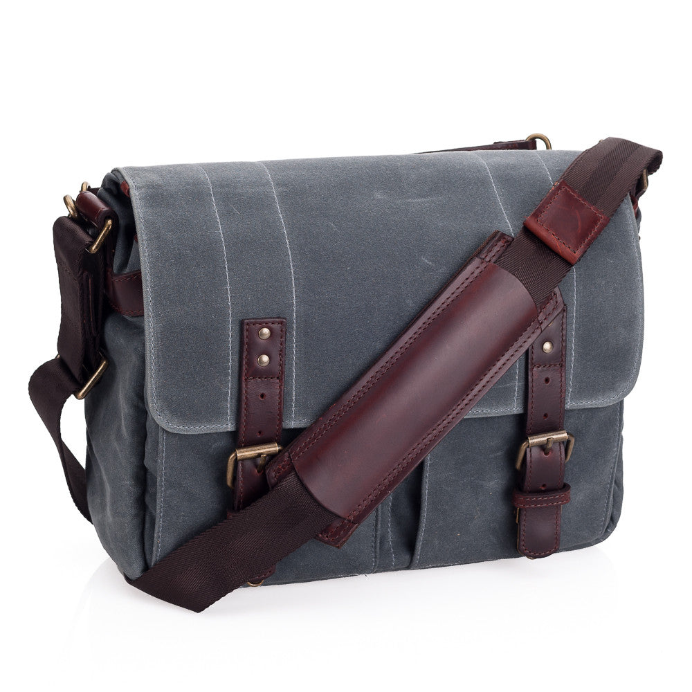 ONA Prince Street Camera Messenger Bag - Smoke - Leica Store Miami