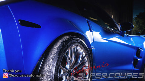 California Super Coupes Chevrolet Corvette C6 Super Widebody Conversion installed by Exclusiv automotiv