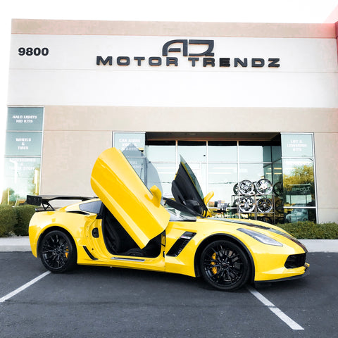 Thank you for the images @azmotortrendz   Check out this Chevrolet Corvette C7 Z06 done at AZ Motor Trendz in Peoria, AZ with Vertical Doors, Inc. Vertical Door Conversion Kit and many more upgrades.