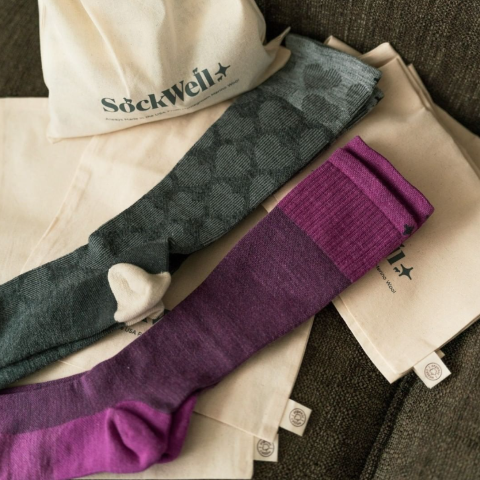 Sockwellを贈ってハッピーを伝えよう！の説明をしている