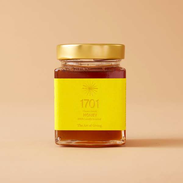 100% Locally Sourced Raw Honey (380ml)