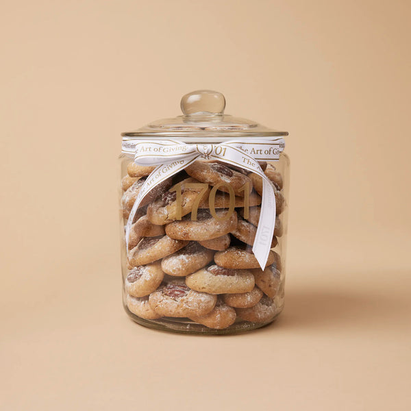 Pecan Nut Shortbread Biscuit Jar (1.5kg)
