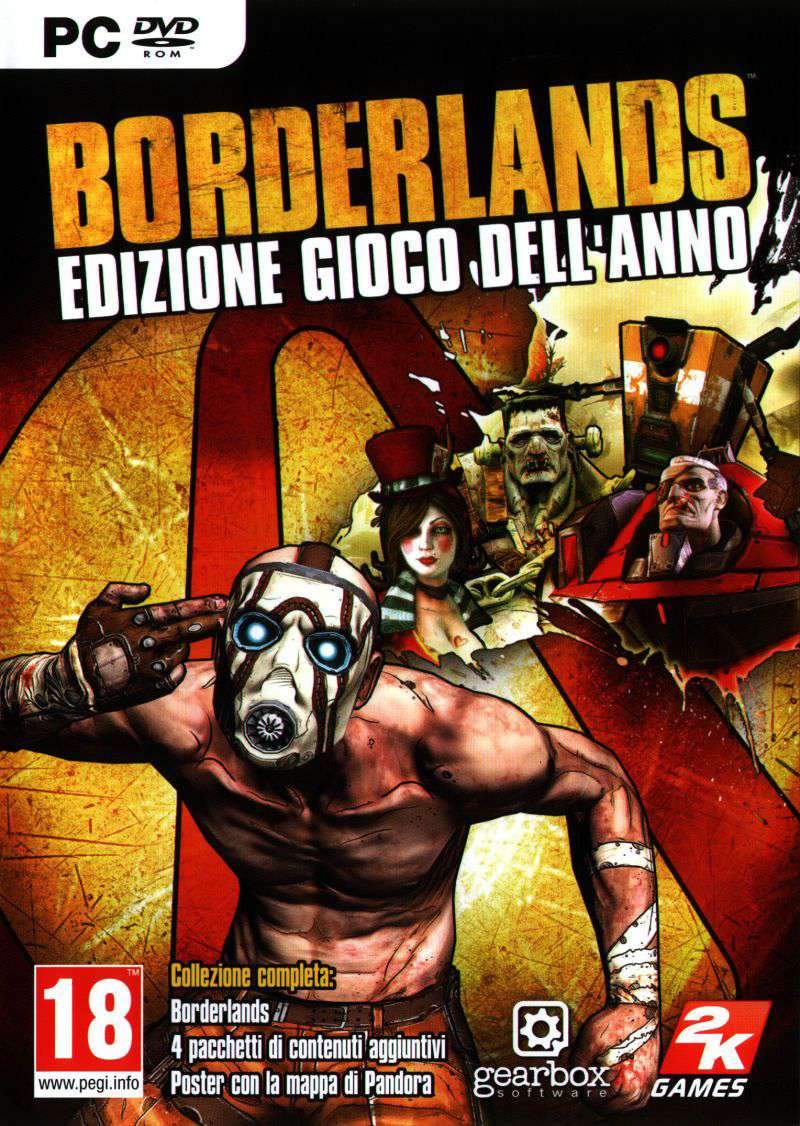 Borderlands Game Of The Year Edition Steam Key Email Delivery