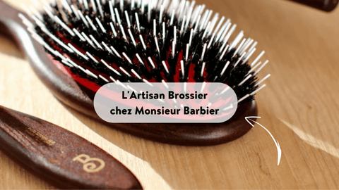 The brush maker at Monsieur BARBIER