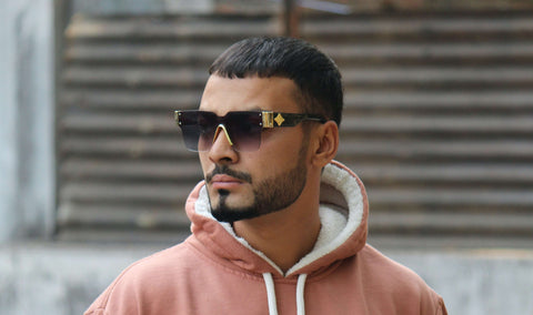 Example of sculpted beard