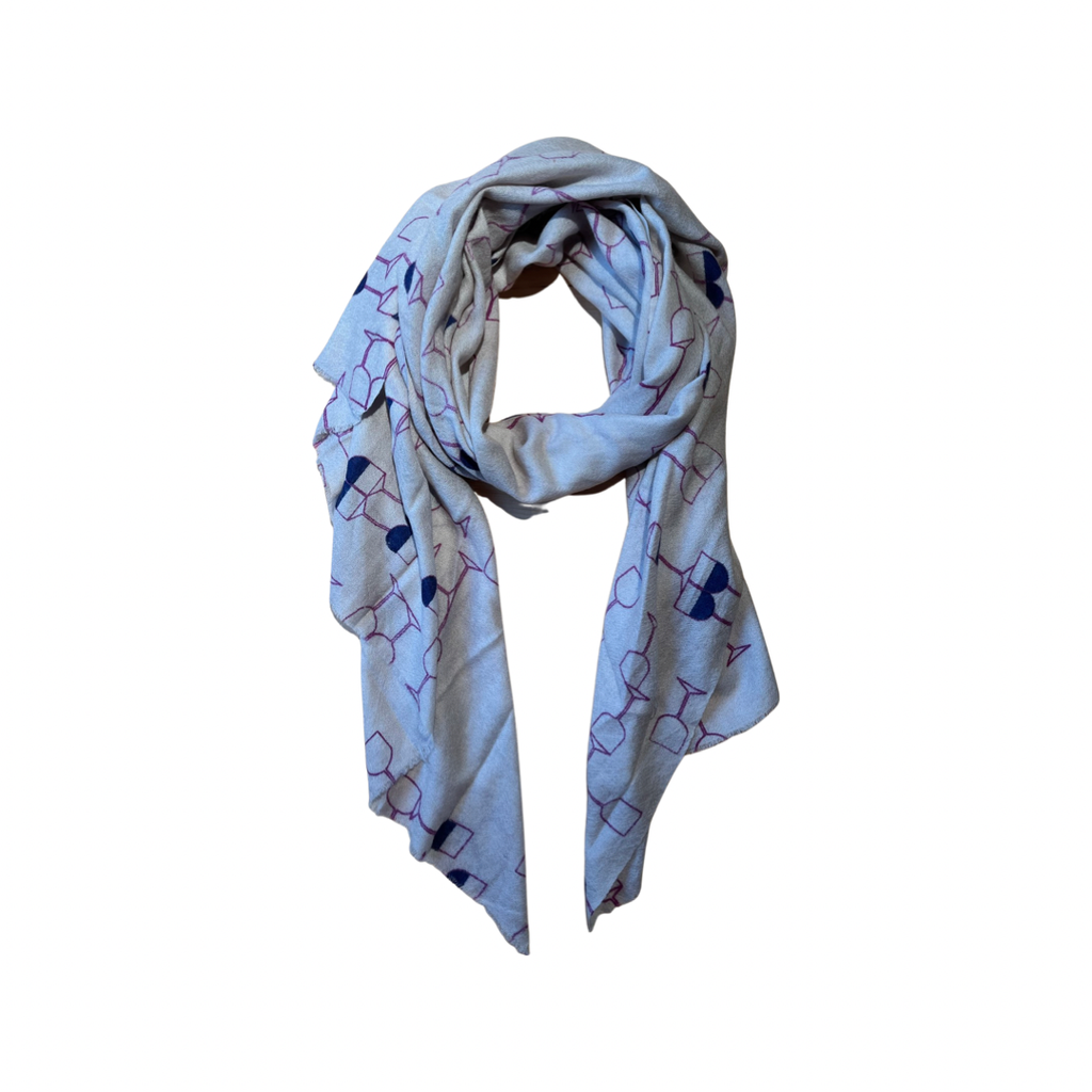 Cashmere Printed Scarves - Yarnz