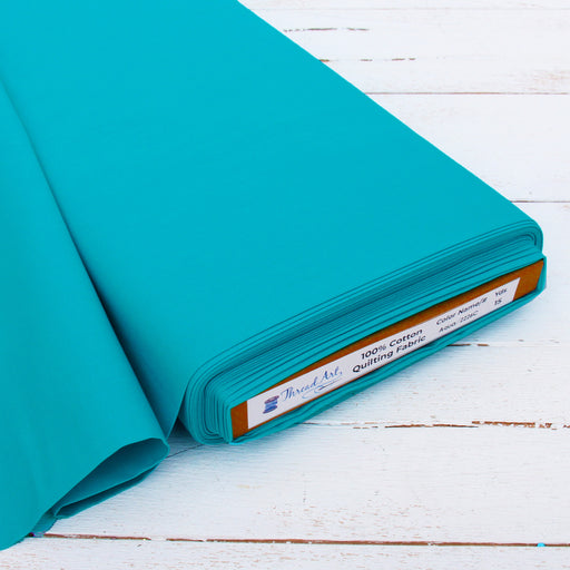 Kona Cotton - Turquoise 15 yd BoltQuilting Fabric